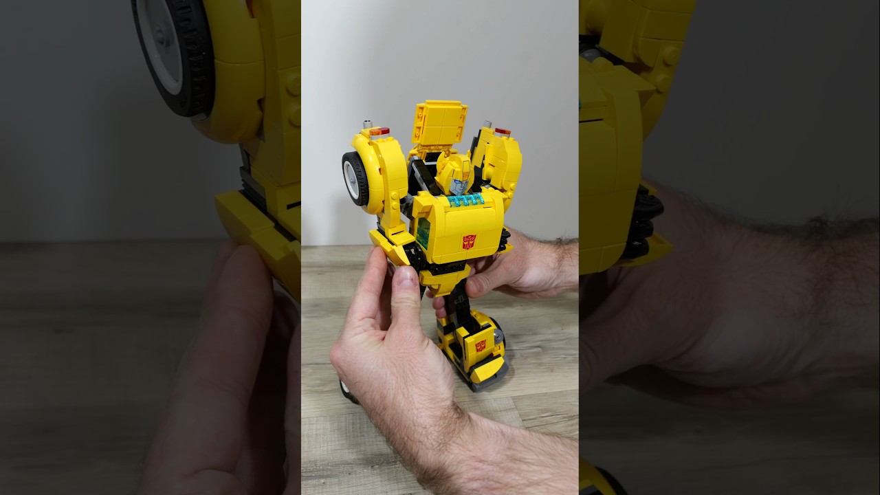 LEGO Bumblebee Transformation | LEGO 10338 | Showcase 10338 | LEGO 2024 | LEGO Transformers