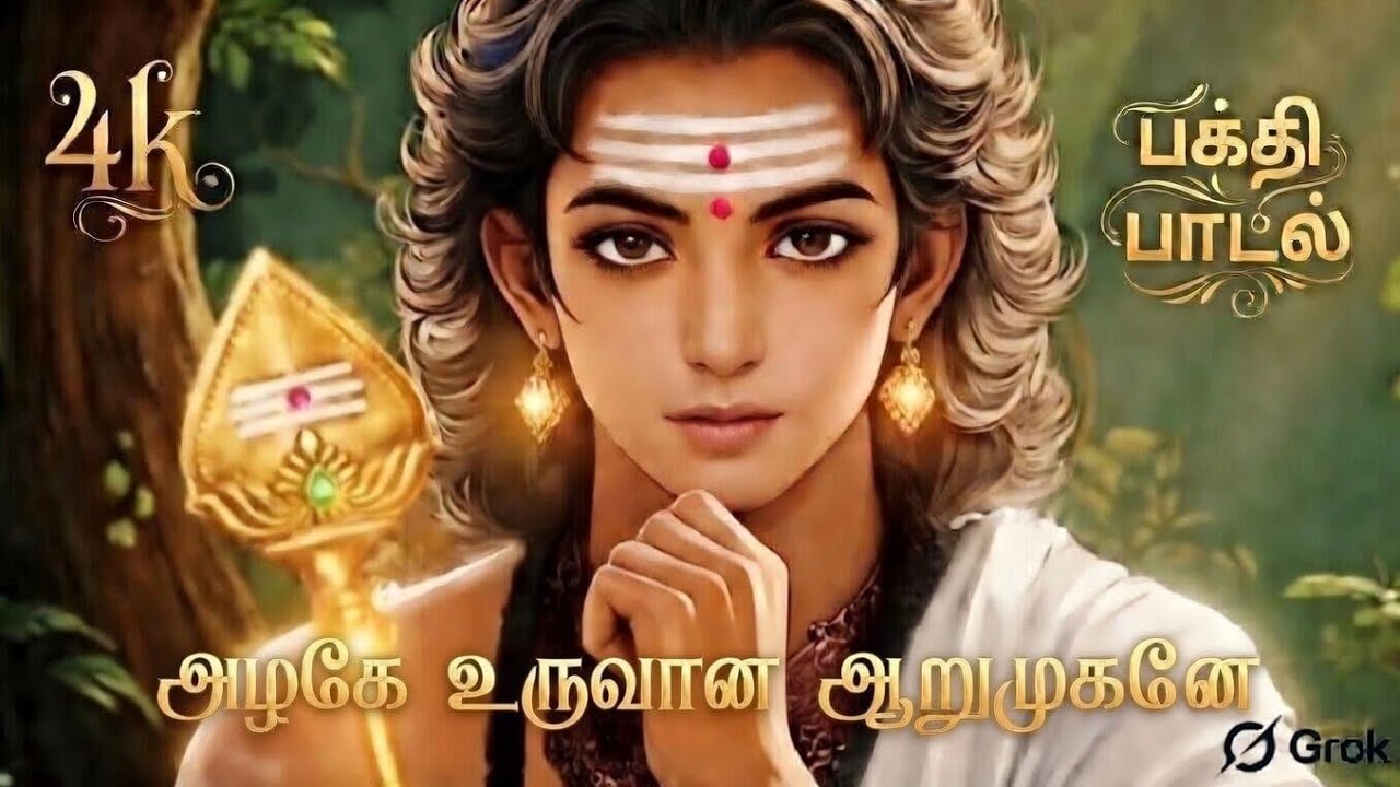 அழகே உருவான ஆறுமுகனே - முருகப் பெருமான் பக்திப் பாடல் | Murugan Devotional Song