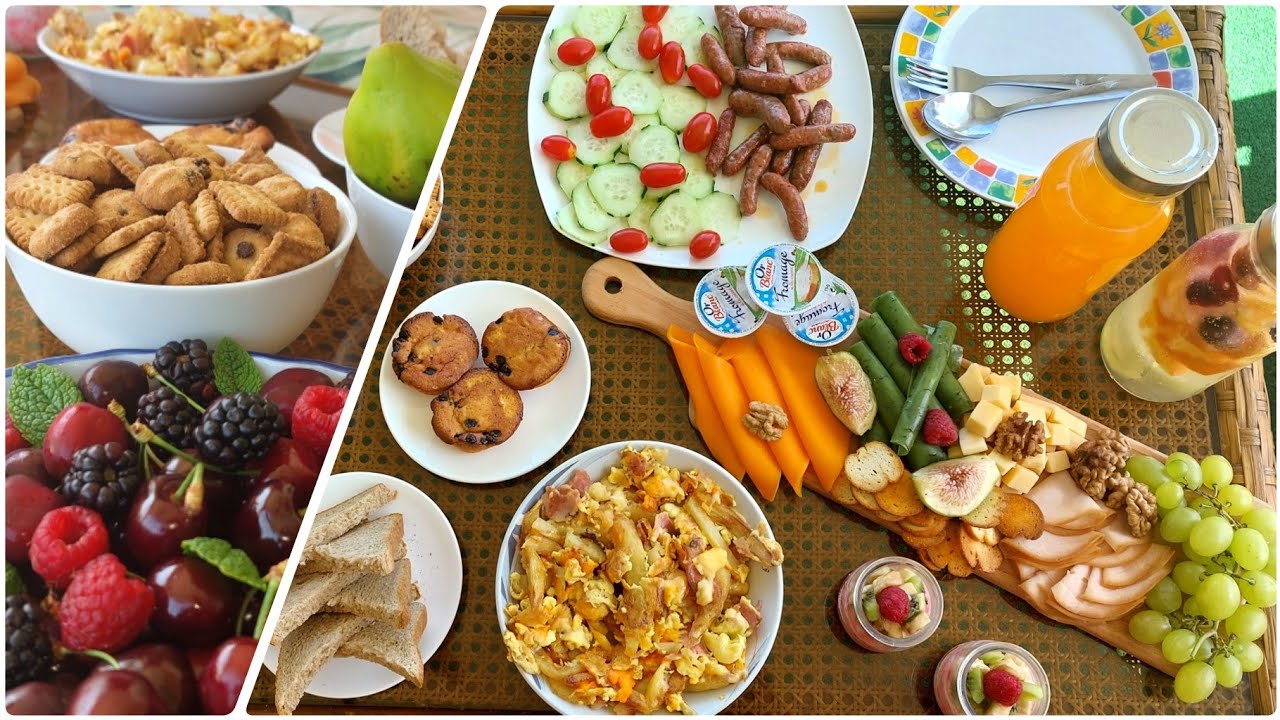 brunch d'été super facil et rapide | برانش صيفي سهل وسريع التحضير