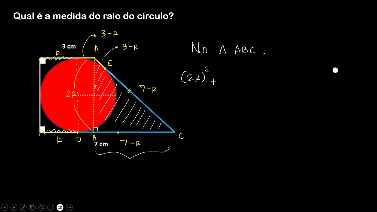 Raio do Círculo?