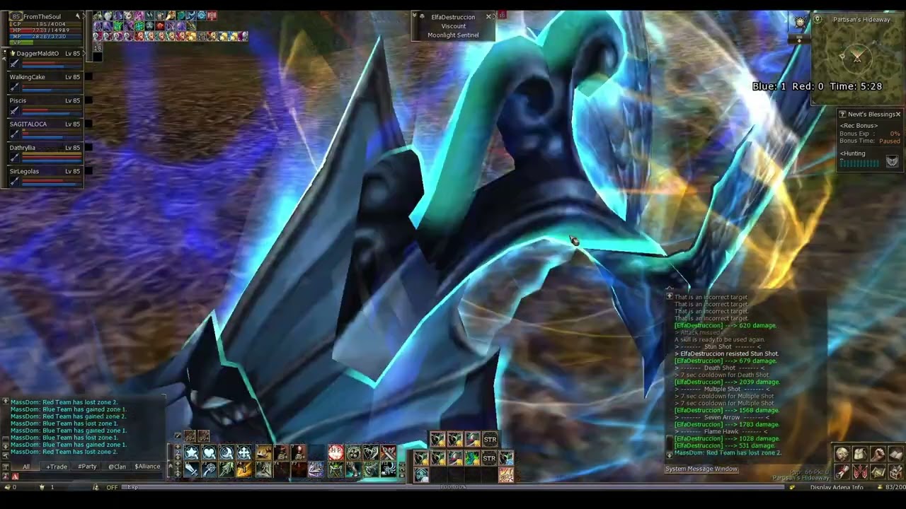 Lineage Amerika A PvP Event (PoV Archer)