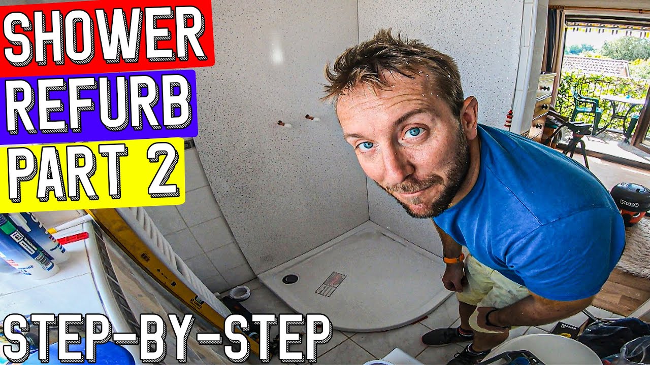 SHOWER ENCLOSURE REFURB PART 2