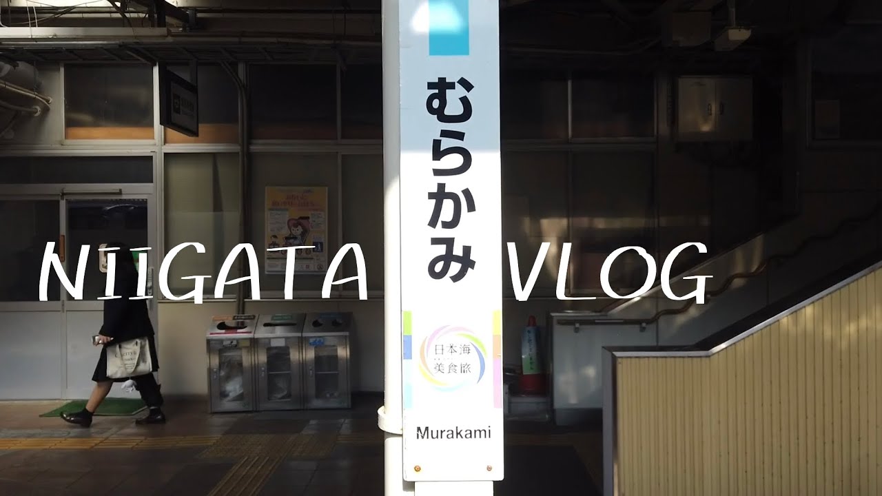 【Vlog】町散策｜村上