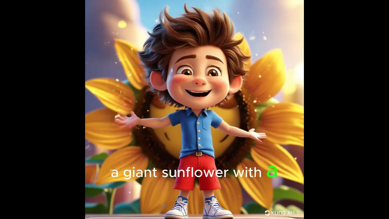 Leo and the Magical Garden #adventureinthesky #animatedfun #animatedjourney