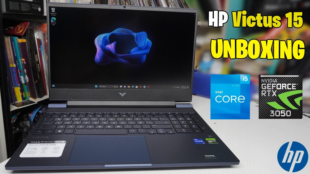 HP Victus 15 2023 | UNBOXING Laptop Gamer Bajo precio | RTX 3050