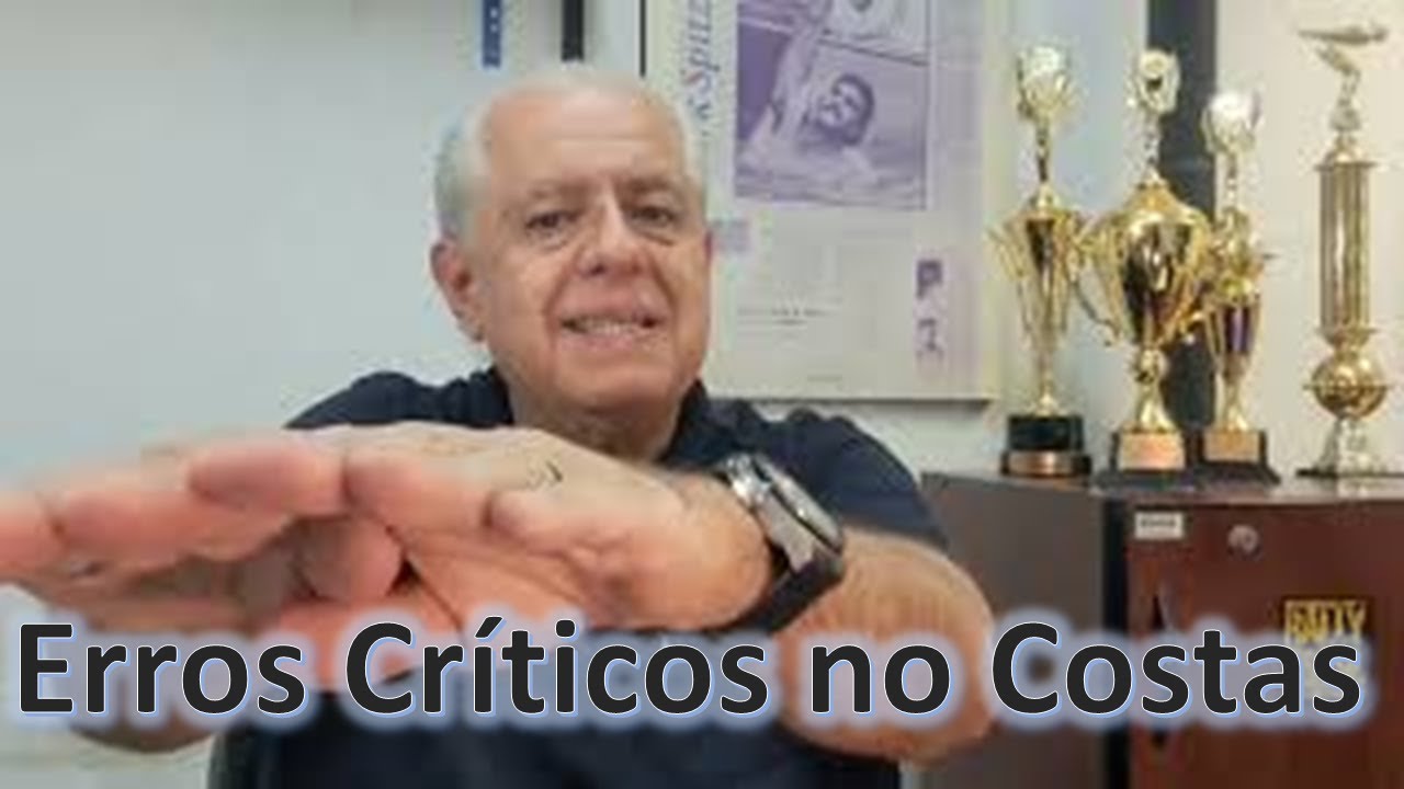 Erros críticos na execução do nado Costas