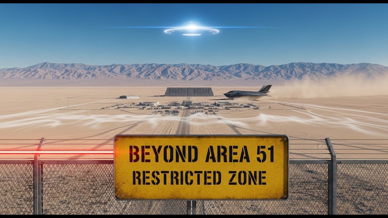 &ldquo;Groom Lake: The Secret Base Beyond Area 51 👁️