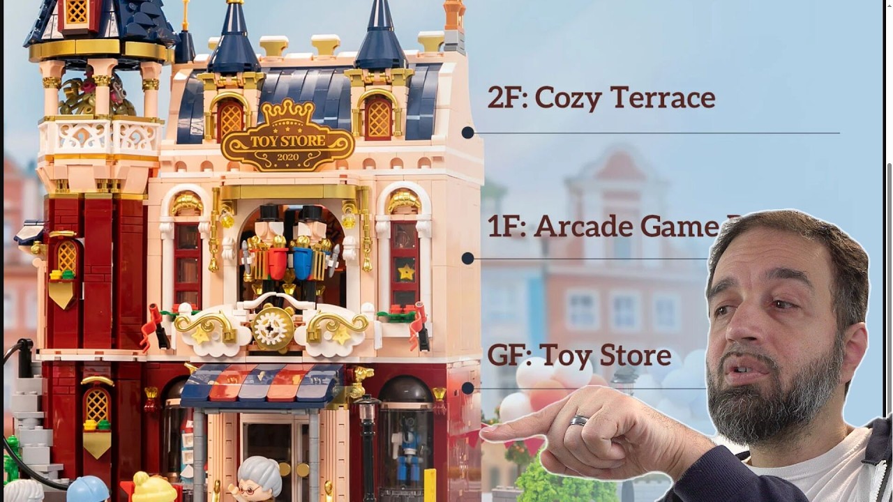 10+ New Lumibricks & Pantasy set reveals! Toy Shops, Cyberpunk, Western, Steampunk, Claw Machine...