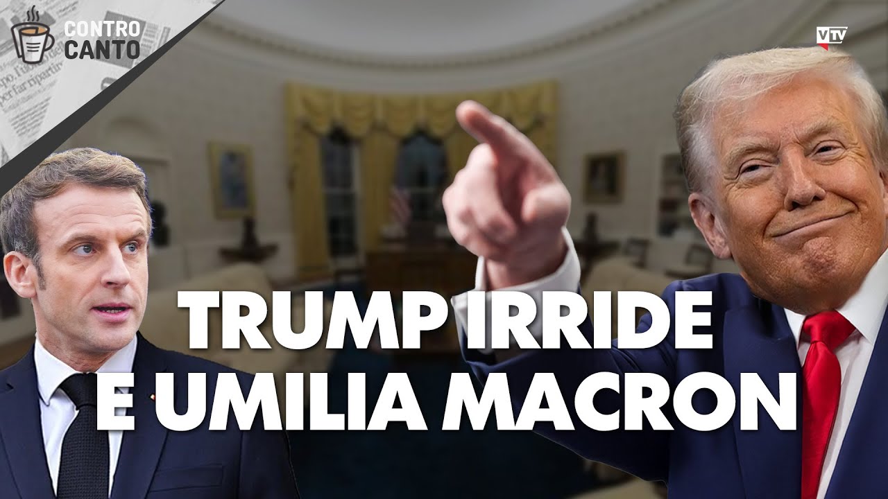 Trump irride e umilia Macron - Il Controcanto - Rassegna stampa del 7 gennaio 2026