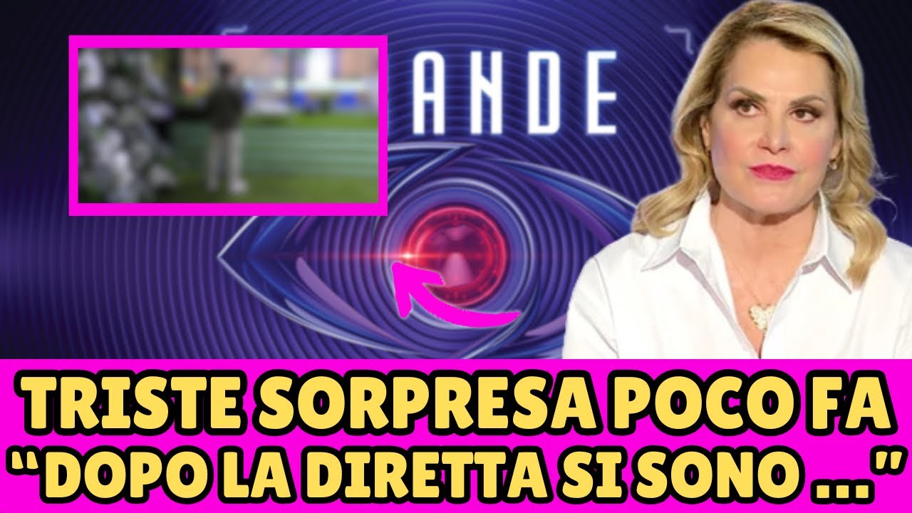 GRANDE FRATELLO SHOCK! “DOPO LA DIRETTA SI SONO…” FAN SCONVOLTI!