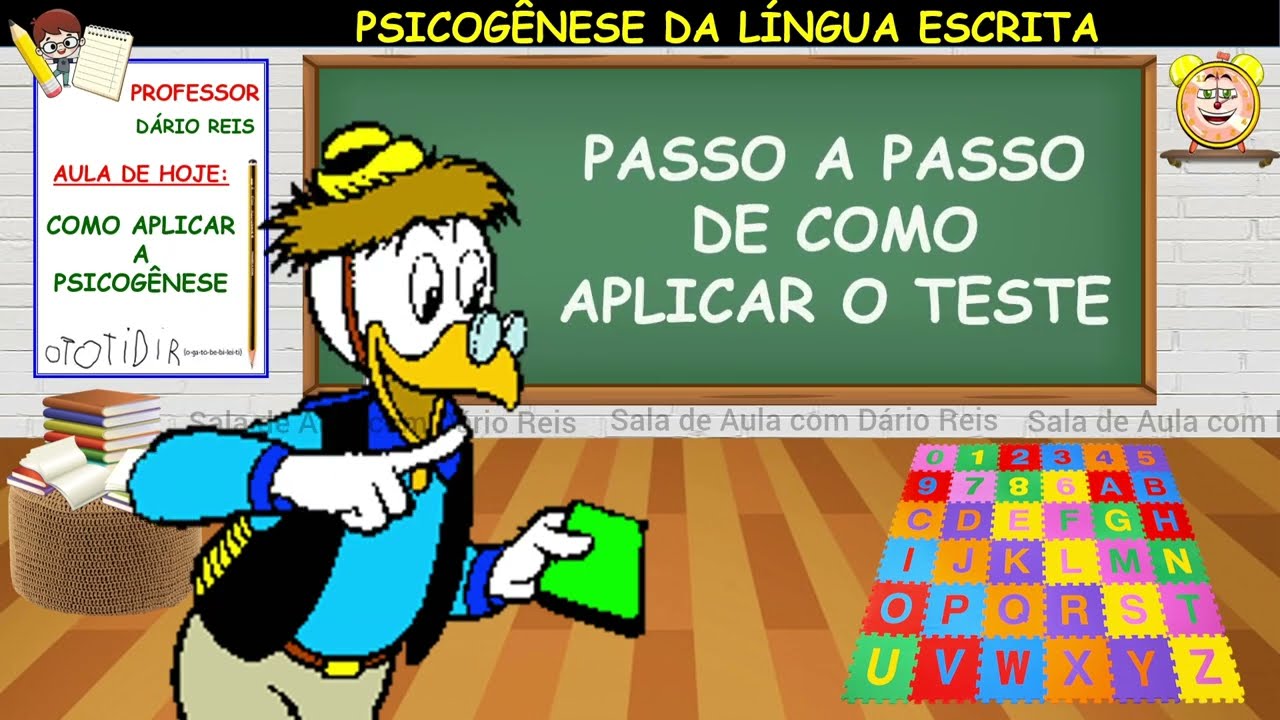 Passo a passo detalhado de como Fazer o teste da Psicogênese na Alfabetização