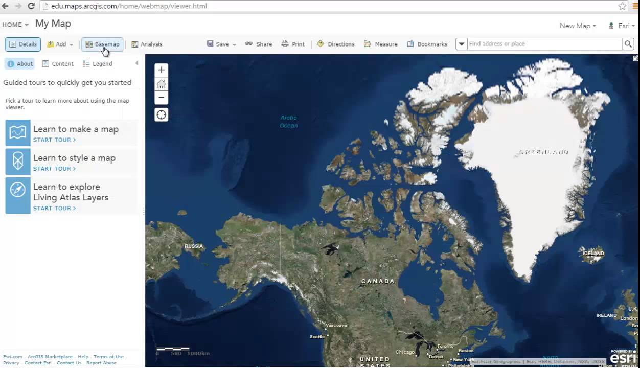 Introduction to ArcGIS Online