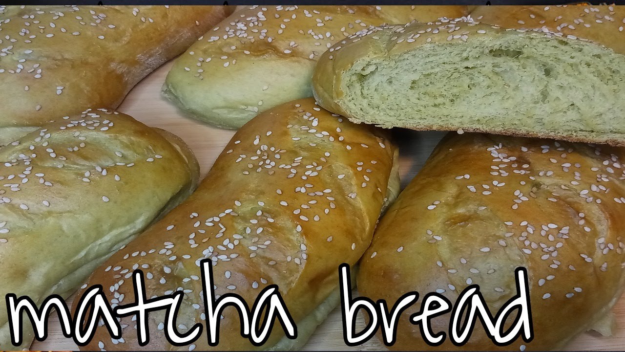 Must try this matcha bread~matcha shokupan (Japanese milk~ Super soft fluffy bread