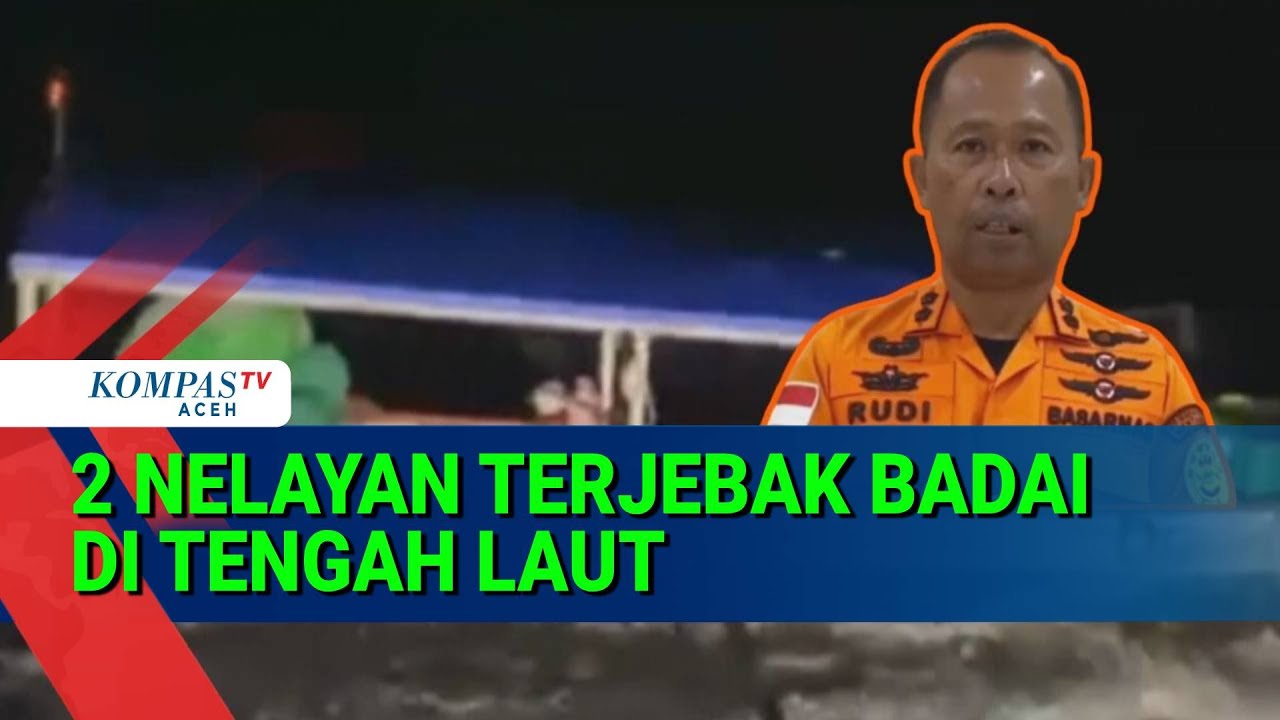 Drama Evakuasi di Laut Mentawai! 2 Nelayan Diselamatkan Saat Badai