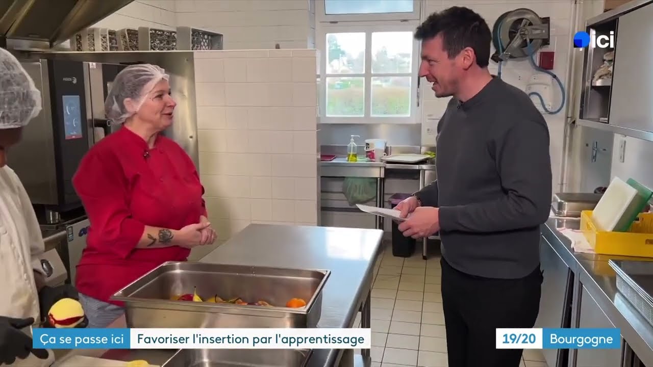 Ça se passe ici - à Corbigny (Nièvre) - Le foyer d'insertion de l'APIAS