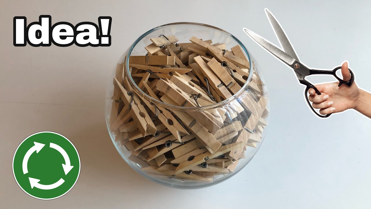 Супер идея с деревянными колышками
