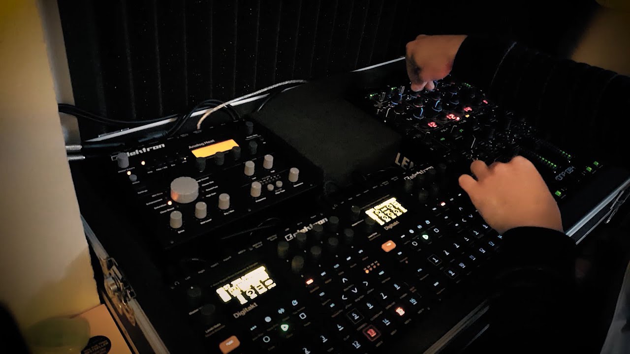 Live set - DB4 - 2x DIGITAKT + ANALOG HEAT - improvisation