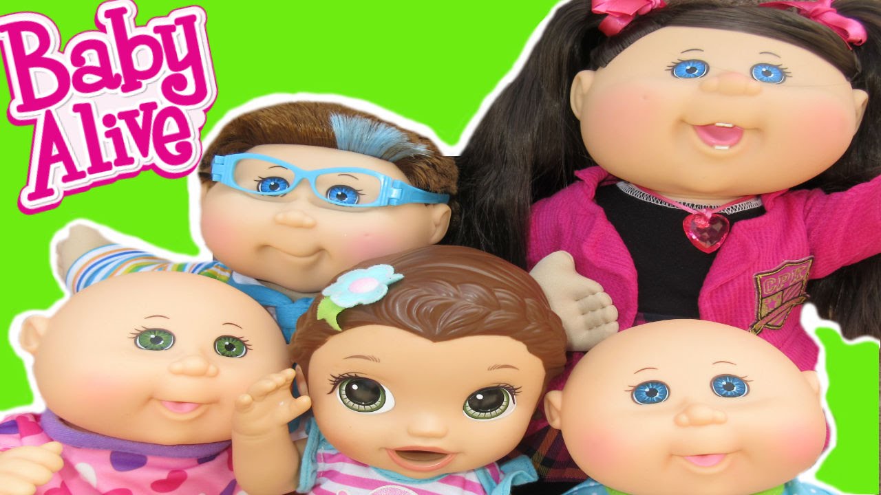 BABY ALIVE Toys R Us Haul + New Cabbage Patch Kids + Pumpkin Runs Away Again!