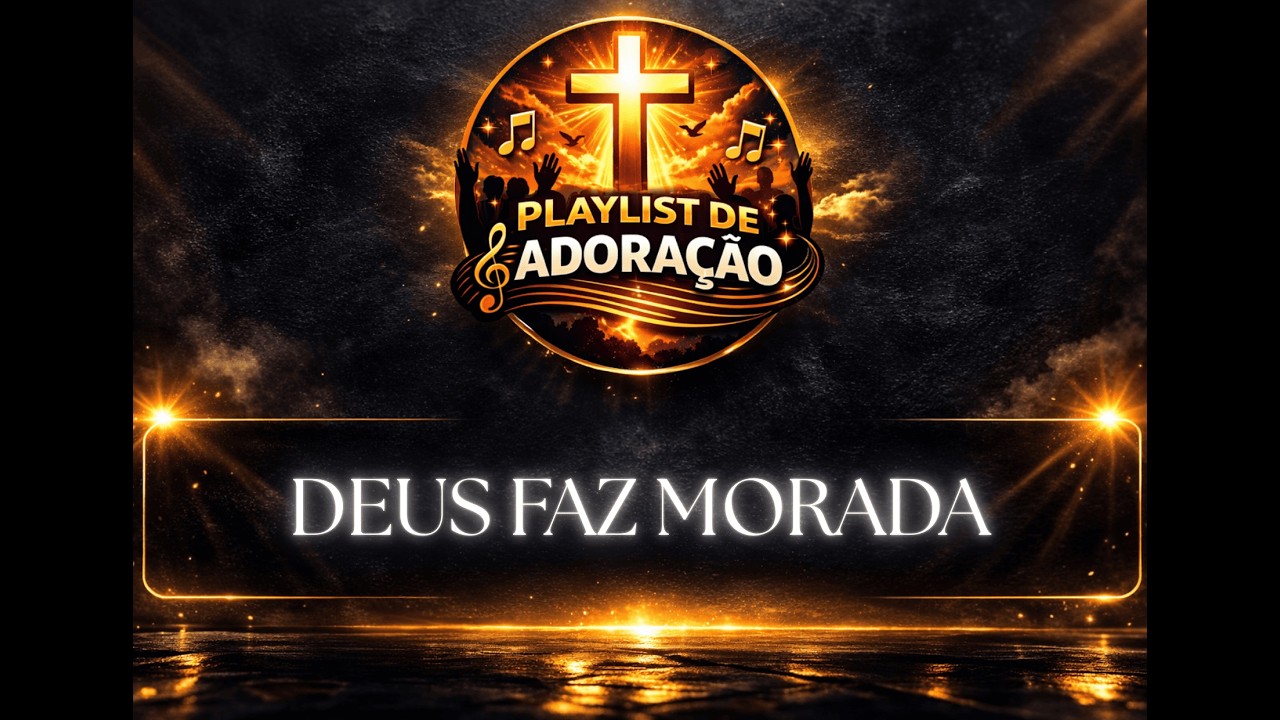 DEUS FAZ MORADA (Louvor de Adoração e Fé - Gospel - Vídeo com letra)