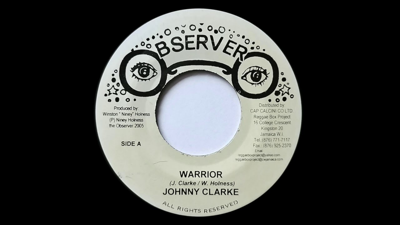 JOHNNY CLARKE - Warrior (1975) Observer