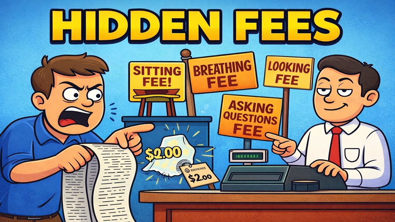29 Weirdest “Hidden Fees” People Invented Out of Pure Imagination
