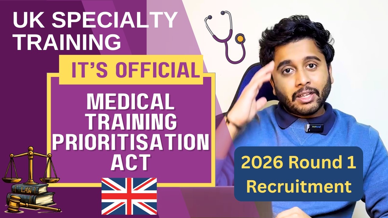 UK Specialty Training Priority Law 2026 | Explained