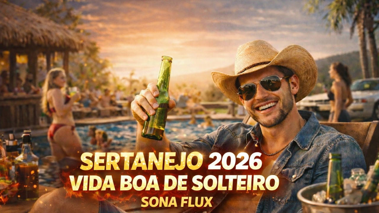 Sertanejo Universitário | Vida Boa de Solteiro 🍺 – Sona Flux Brasil