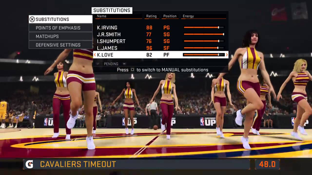 Cavs vs  knicks