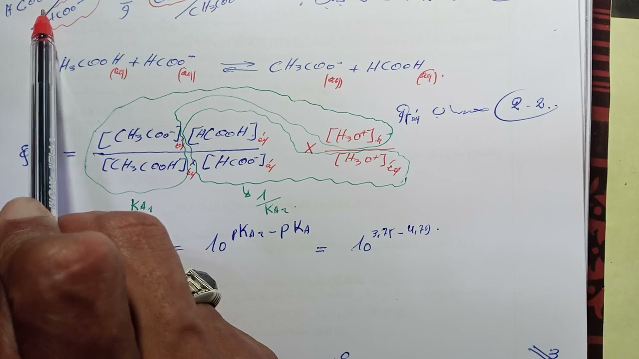 تصحيح امتحان الوطني فيزياء مسلك علوم فيزيائية 2023
