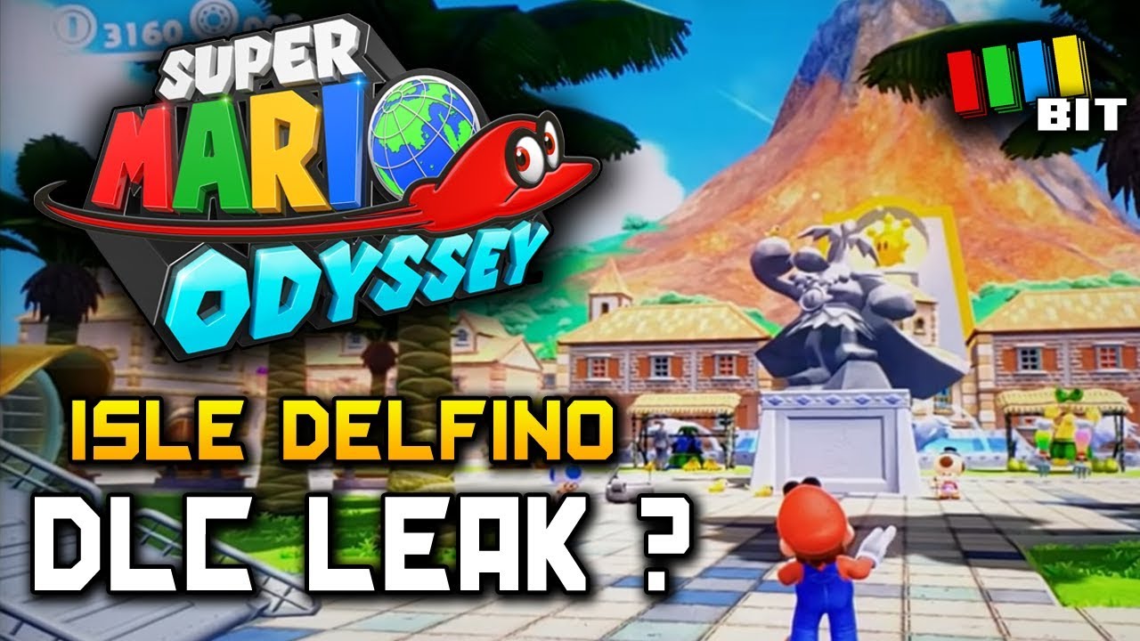 Super Mario Odyssey Isle Delfino DLC LEAK? Real or Fake? | Mystery Bits [TetraBitGaming]