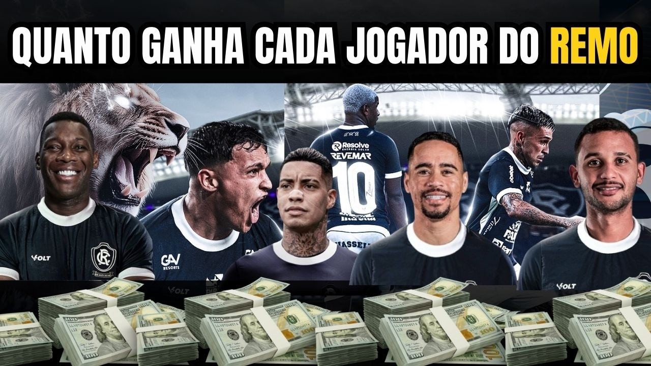 💸Folha do Remo 2026: Quanto Custa o Elenco da Série A?💰