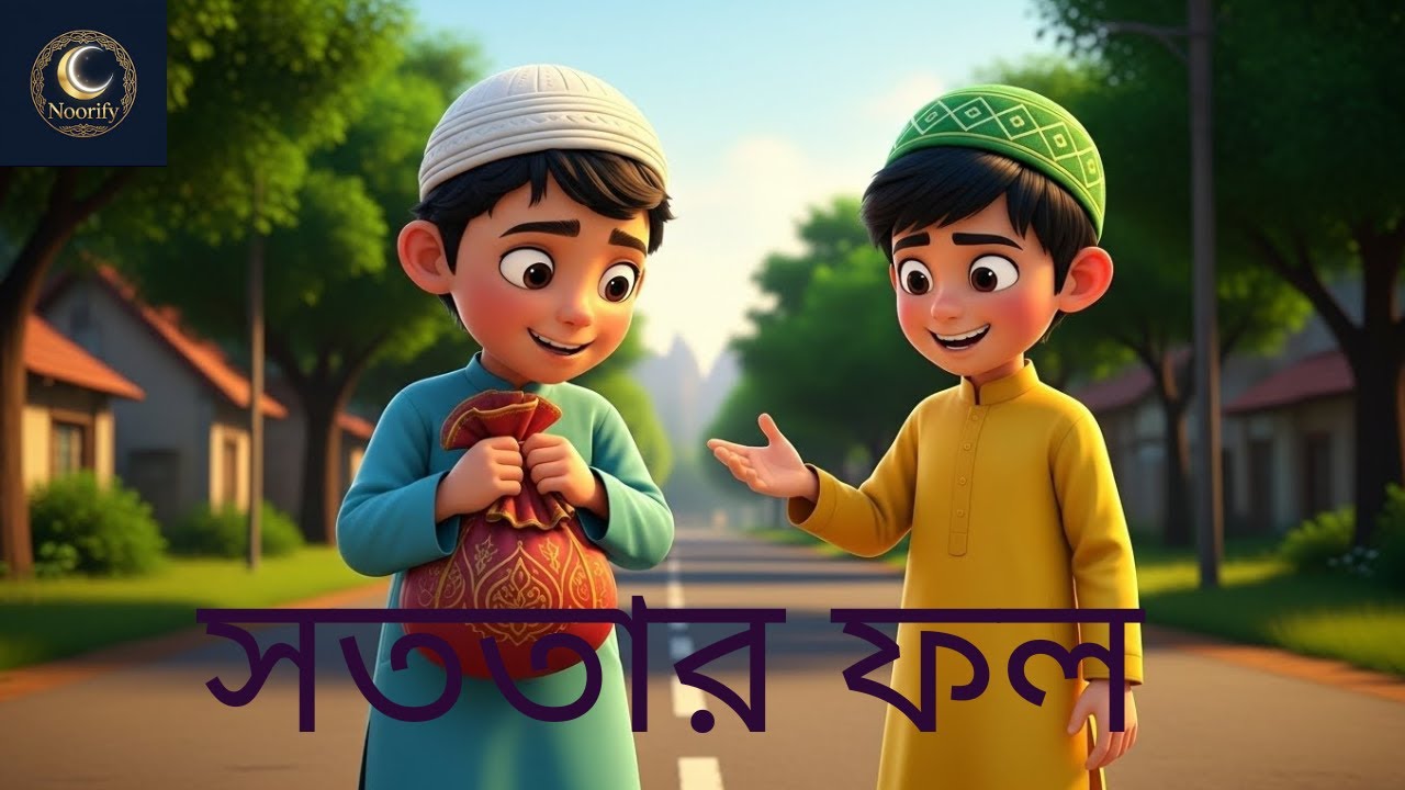 সততার গল্প | জাইন ও হারানো ব্যাগ |#আলোকিতইসলাম #IslamicCartoonBangla #শিশুদেরইসলামিকগল্প#সততারগল্প #