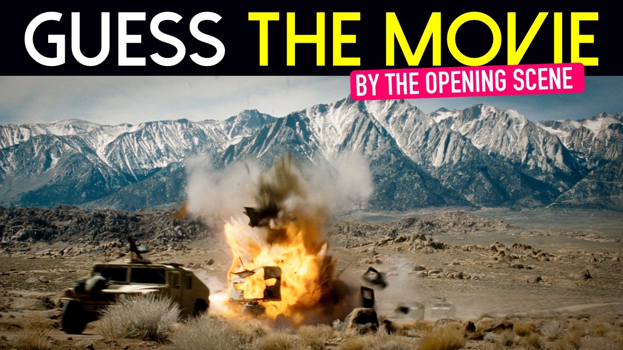 Guess the Movie by the Opening Scene | 50 Iconic Movies | Most People Can&rsquo;t Get All 50 Correct 👀