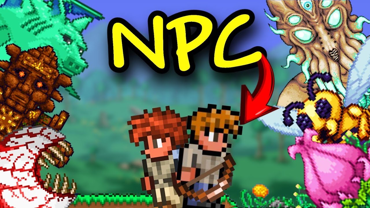 Can You Beat MASTER MODE Terraria as an NPC?