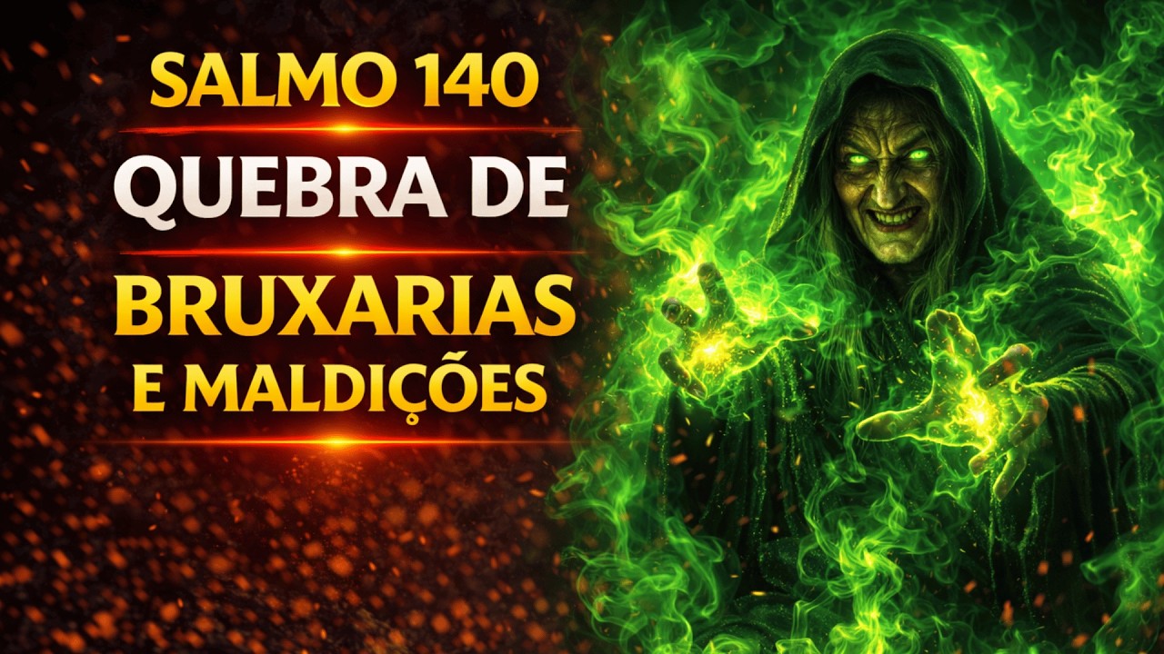 ⚖️ SALMO 140: Devolve a Bruxaria, Vodu e Magia HOJE! 🔥🐍