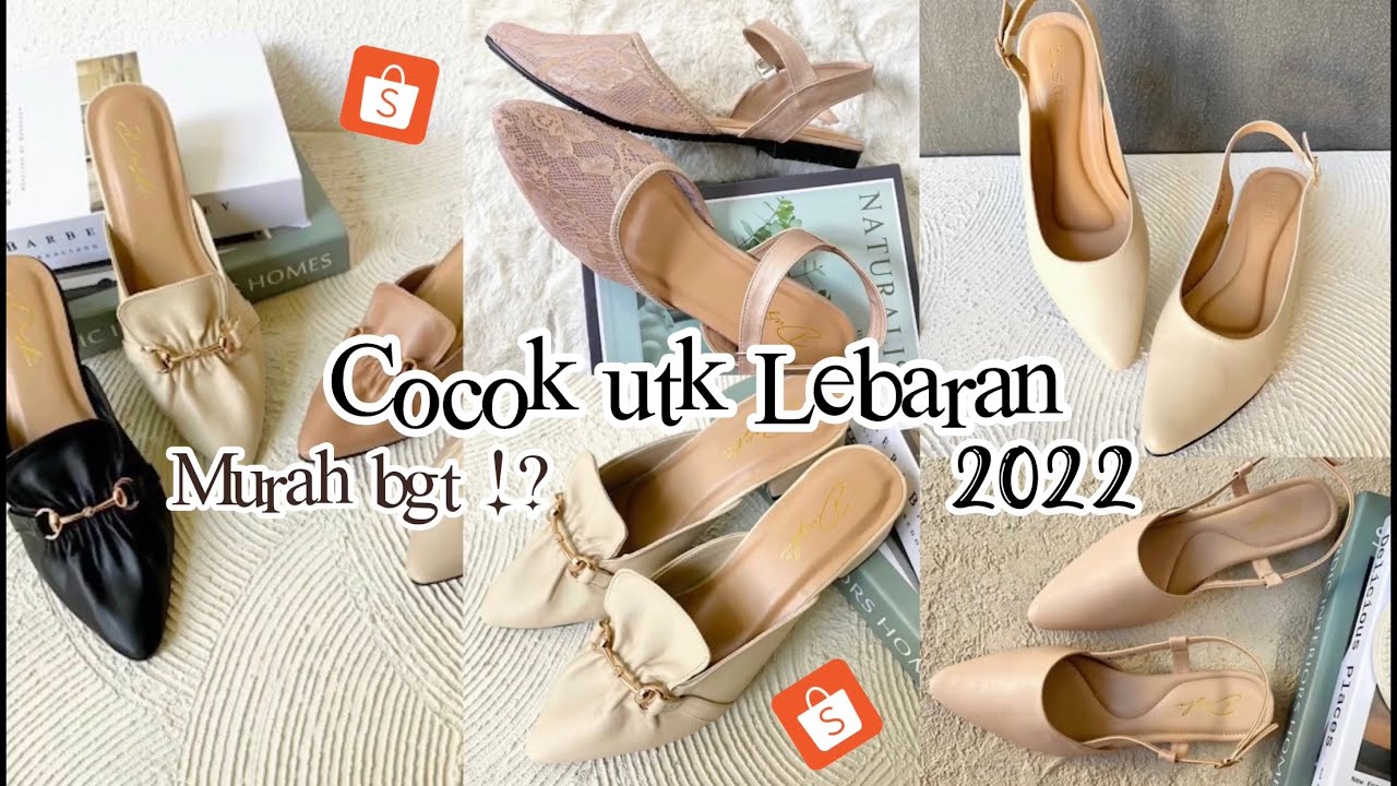#shopeehaul SANDAL LEBARAN VIRAL MURAH BANGET? 😫| HEELS LEBARAN / KONDANGAN !!
