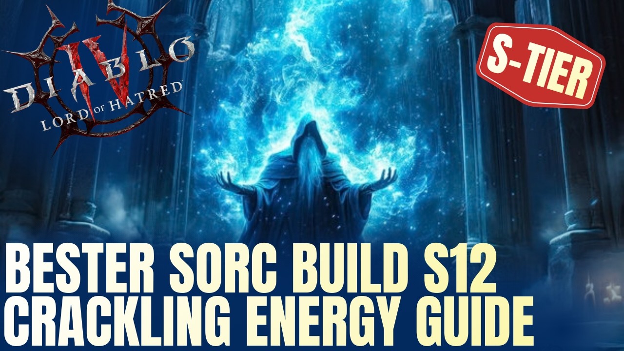 META Sorc Build Season 12 - Crackling Energy Sorc! | Diablo 4