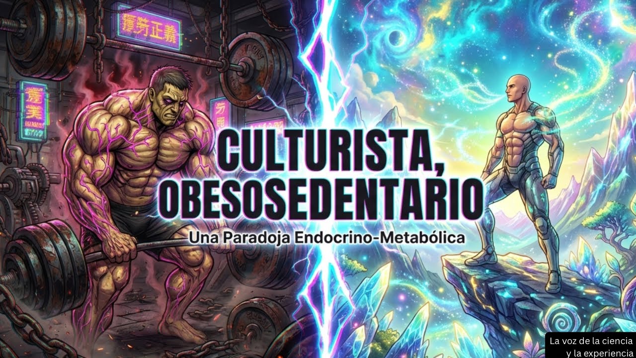 CULTURISTA, OBESO Y SEDENTARIO 