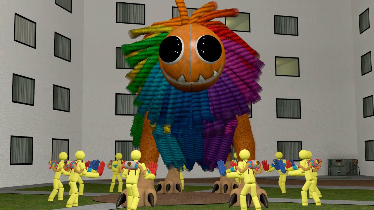 NEW YARNABY POPPY PLAYTIME was surrounded, but something went wrong... (Garry's Mod)