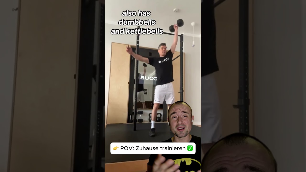 👉 Verstecktes Home Gym f&uuml;rs Training zuhause!