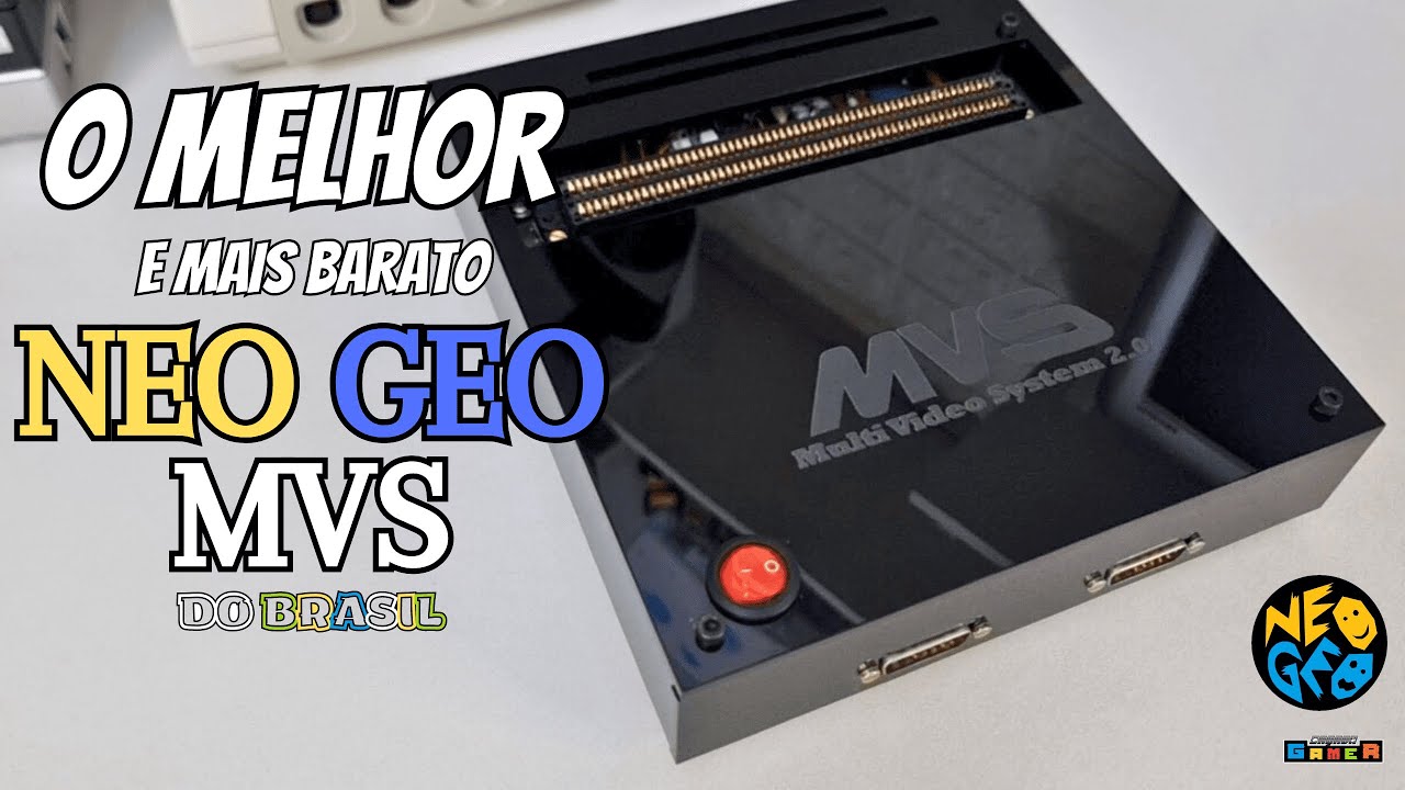 Neo Geo MVS consolizado, o melhor e mais BARATO do Brasil!