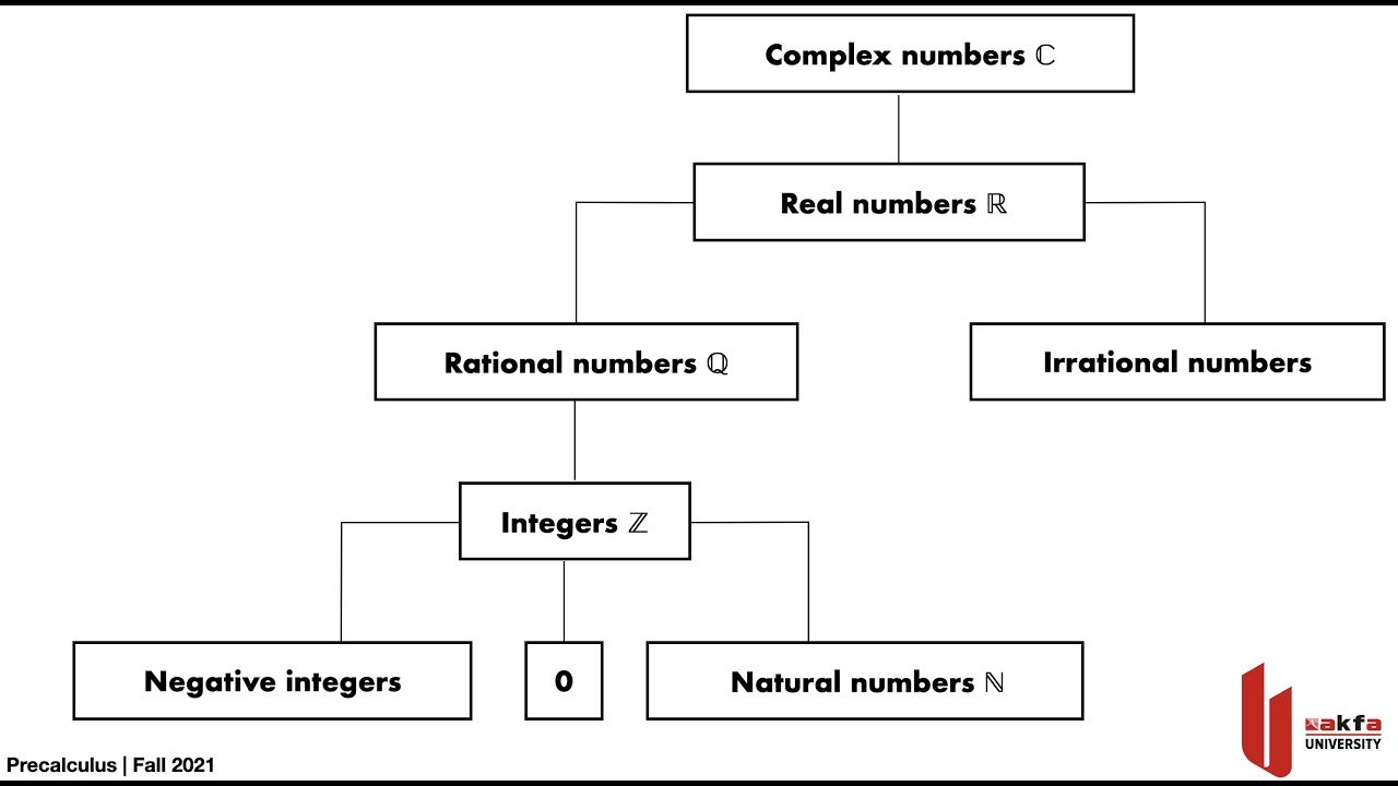 Precalculus | Lecture 1.2 | Natural, Integer, Rational, Irrational, Real Numbers