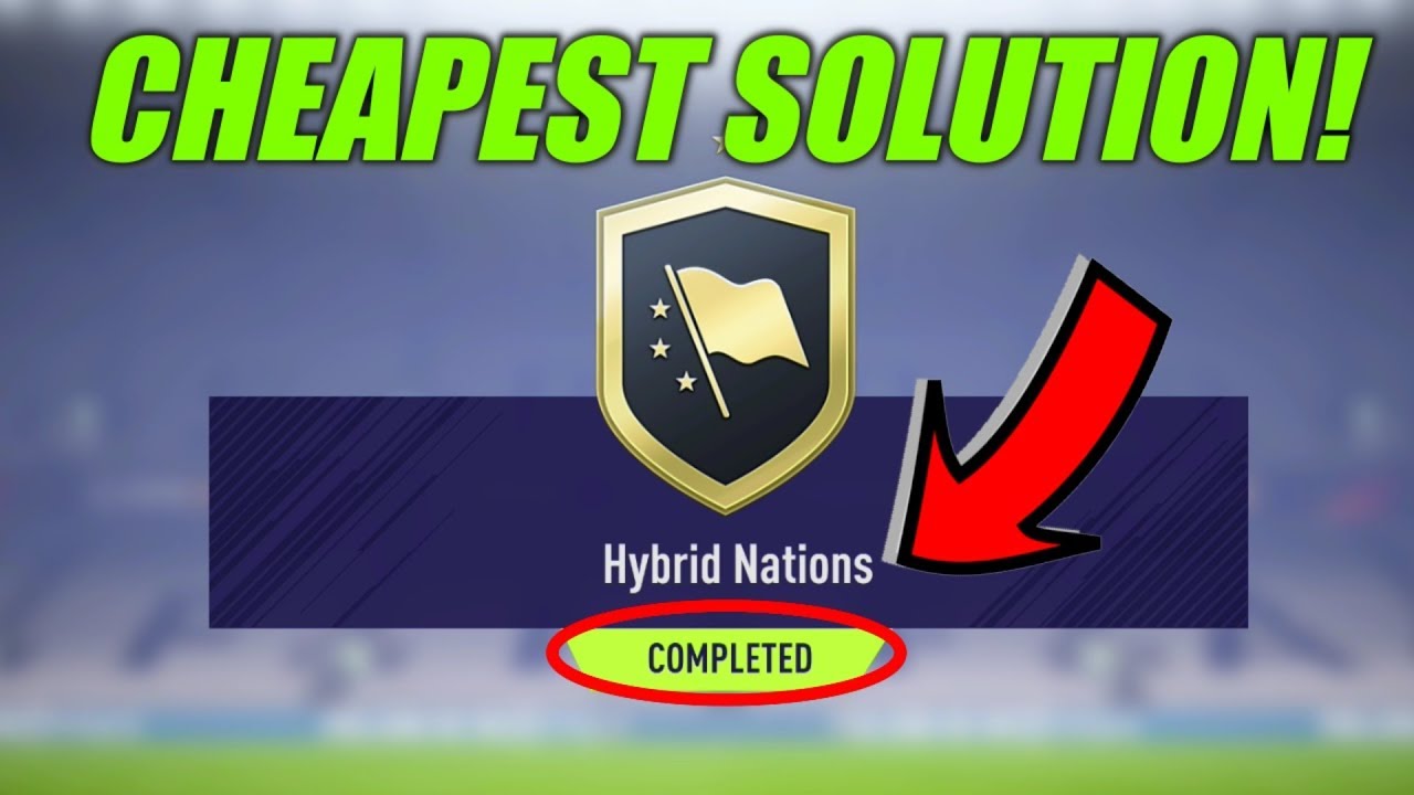 FIFA 18 HYBRID NATIONS SBC CHEAPEST SOLUTION | SQUAD BUILDING CHALLENGE | FIFA 18