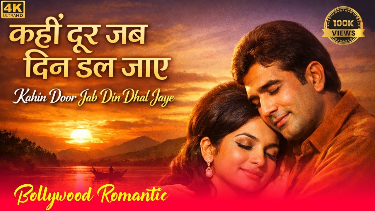 कहीं दूर जब दिन ढल जाए | Bollywood Romantic song 2026