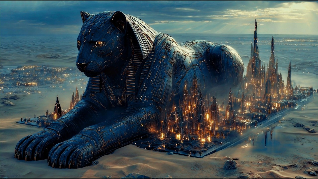 Stargods Of The Sands⎜Space Duduk Music & Dark Sci-Fi Ambient from Reimagined Egypt⎜4K