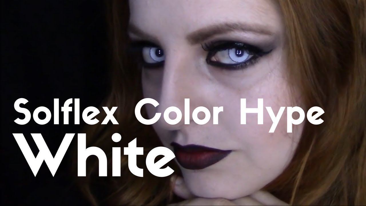 SOLFLEX COLOR HYPE WHITE (BRANCO) by Solotica + Code 10% OFF at Vision MarketPlace: BESTCONTACTS