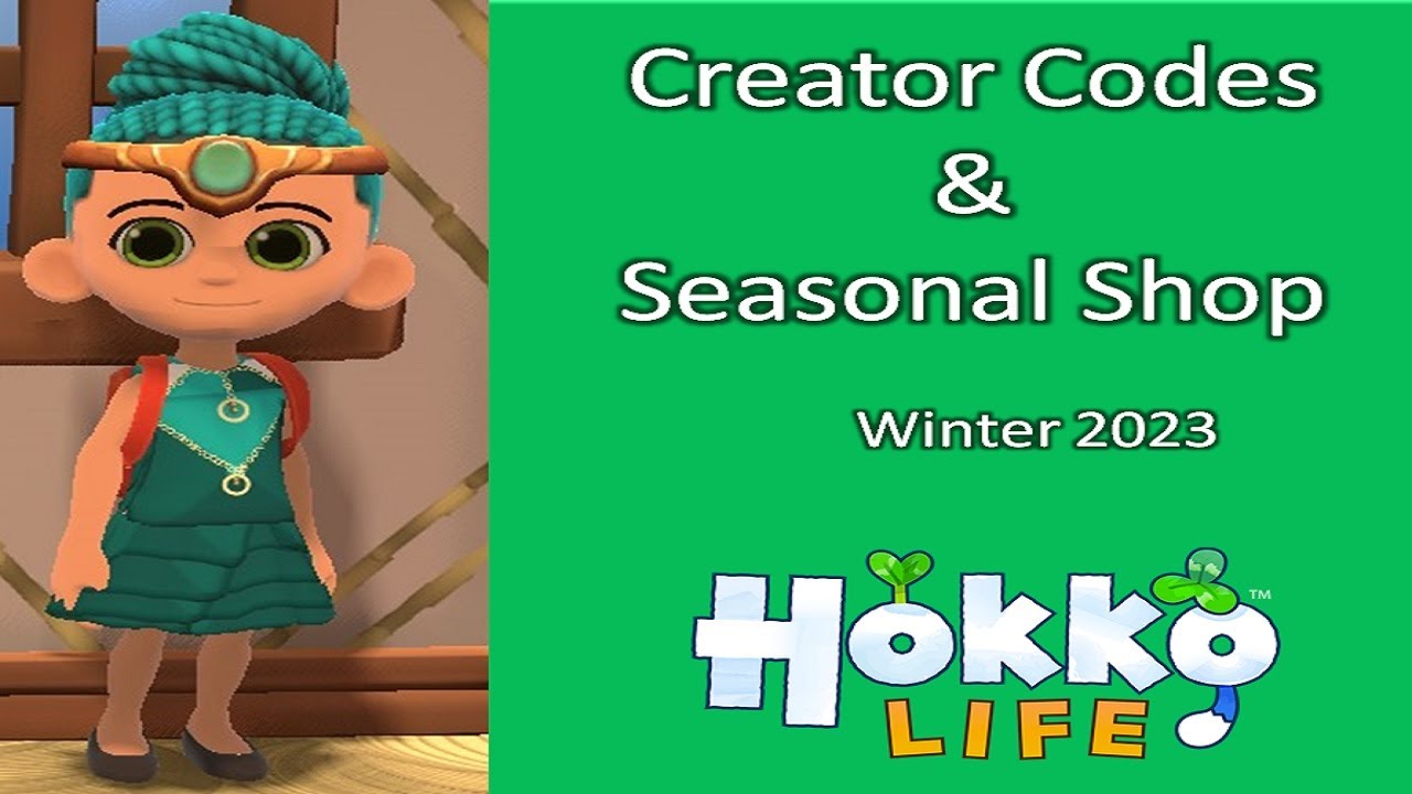 Creator Codes & Seasonal Shop Winter 2023