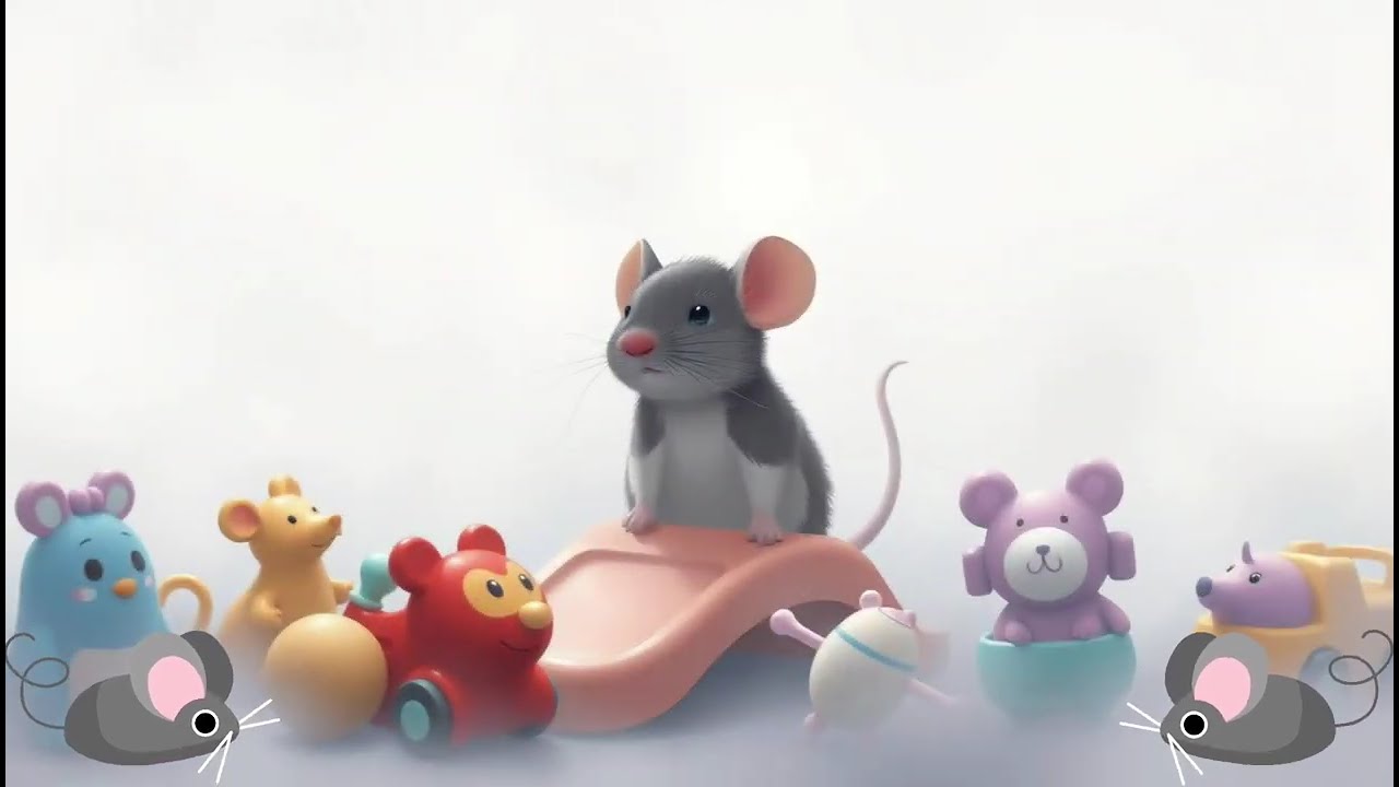 Sevim fare 🐭 çocuk şarkısı dinle müzikli çocuk videosu 