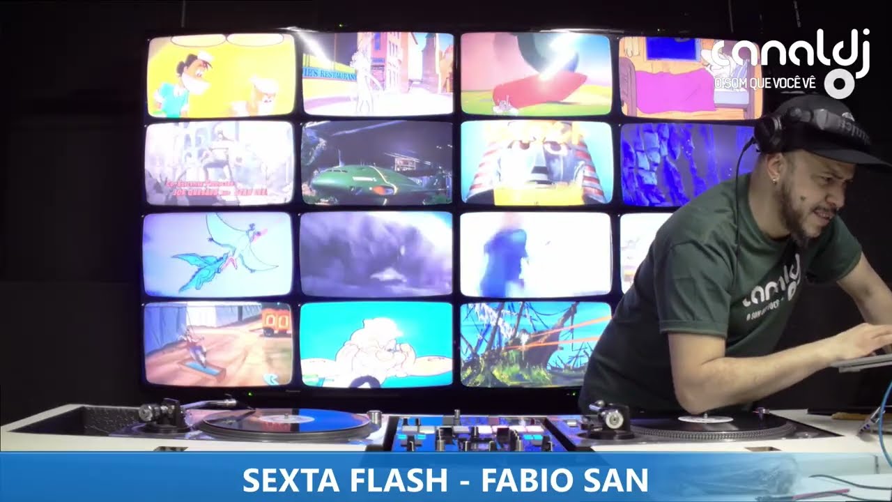 DJ FABIO SAN - ANOS 90 - PROGRAMA SEXTA FLASH - 29.08.2025