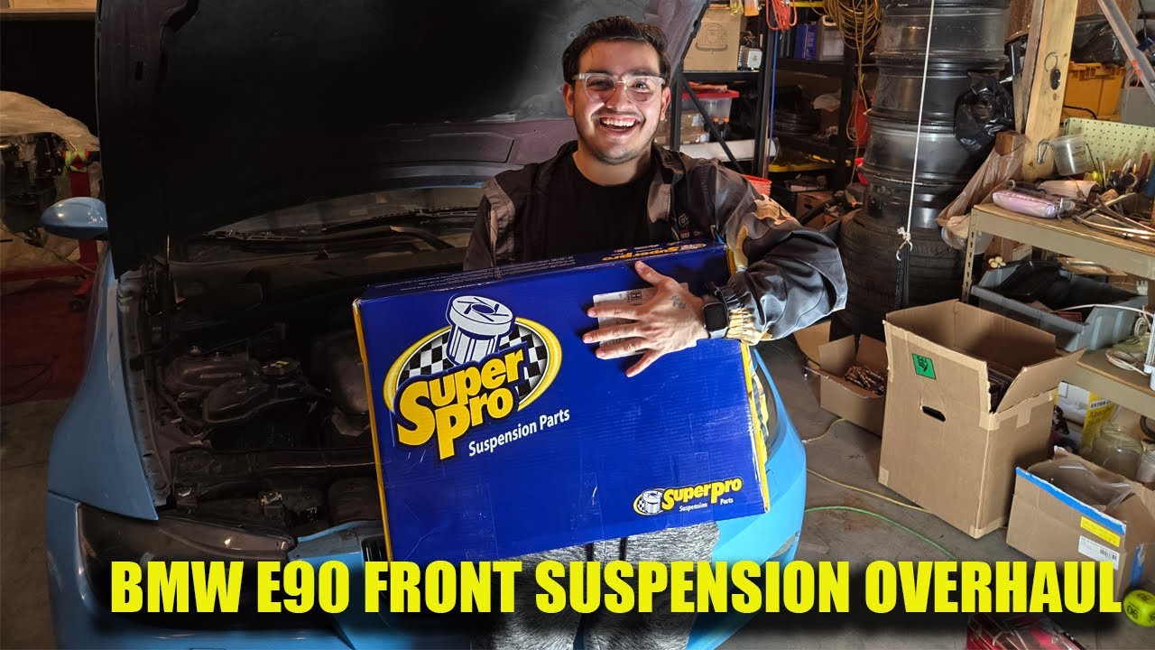 BMW E90 FRONT SUSPENSION REPLACEMENT SMURFS WHIP💯💪💥💥💯
